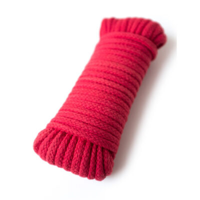 Cotton Bondage Rope Red